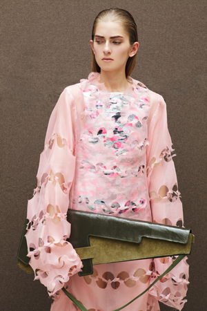 Kaki padded grenade jacket