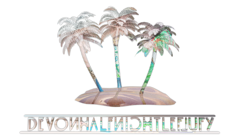 3D palm tree
